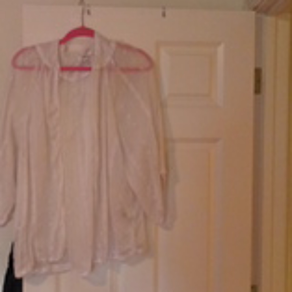 Open Front Blouse